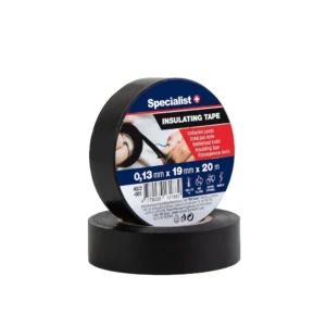 Specialist+ Fekete szigetelőszalag 20m x 19 mm x 0.13 mm