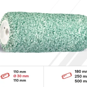 L’outil Parfait MICROLISS'HD 12 mm festőhenger 250mm (6db-os készlet)