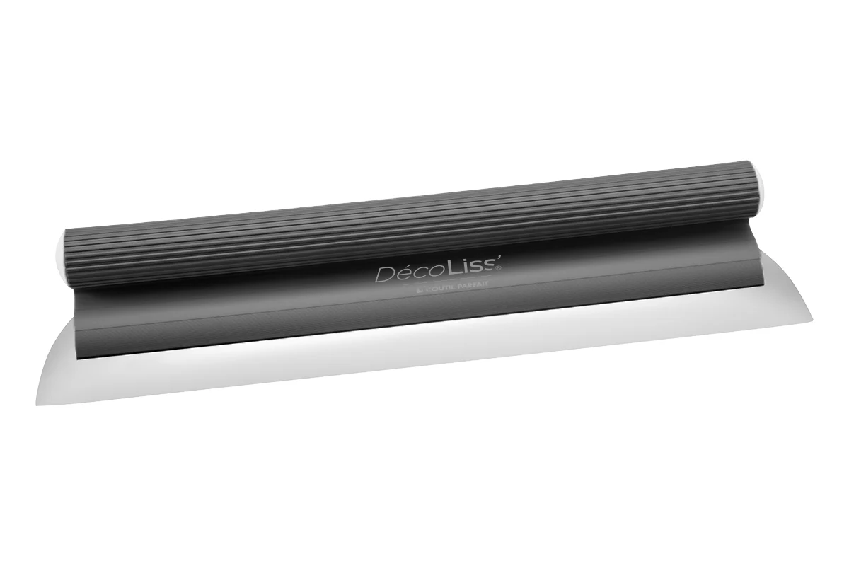 L'Outil Parfait Q1-Q4 kétkezes glett lehúzó szett (kitöltő penge 10 és 30 cm, simtó penge 30 és 50 cm, 10 cm gipszakartonos spakli, adapter és 2x70 cm teleszkópos hosszabbító)
