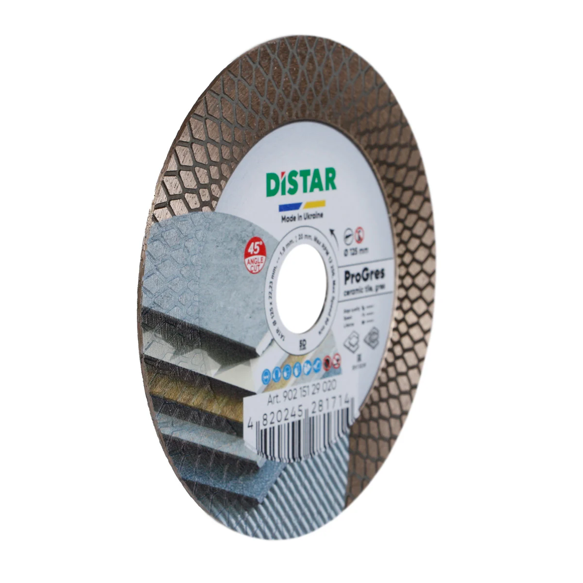 DiStar PRO Gres gyémánt vágótárcsa 125x1,6 mm 1A1R