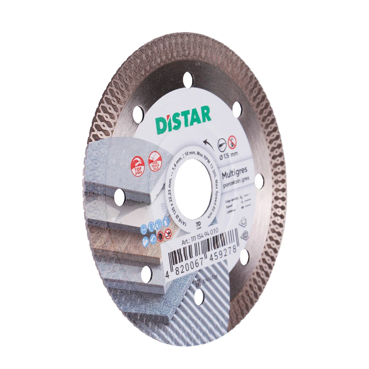 DiStar MultiGres Gyémánt vágótárcsa 125 mm