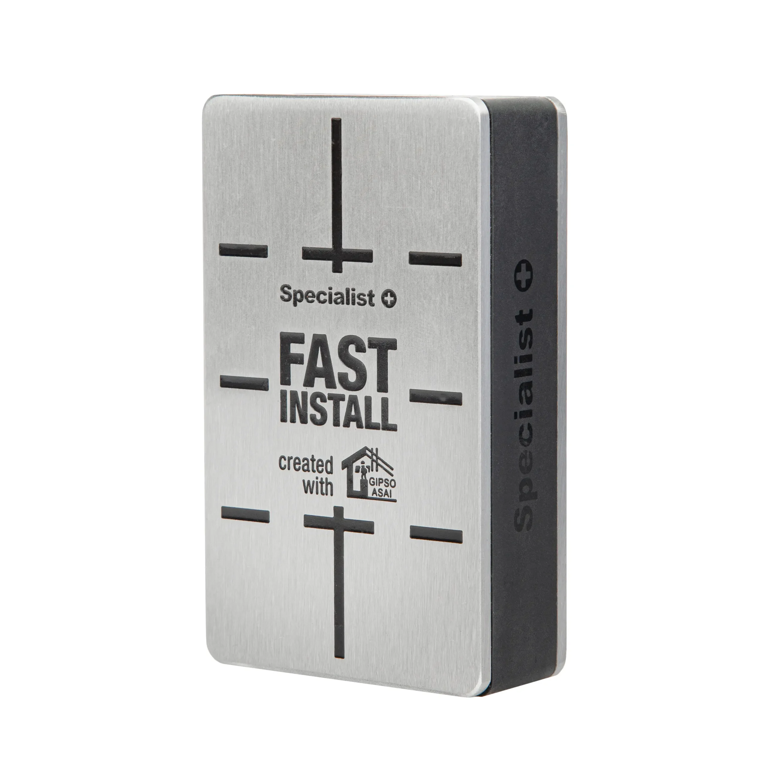 Innovatív gipszkartonszerelő szerszámok szett kofferrel (2xFast Install,2x 50 cm CD távtartó, acél ék beütő adapter)