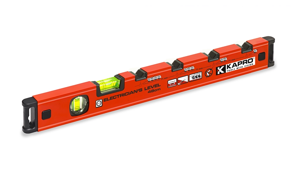 Kapro villanyszerelő vízmérték 48cm