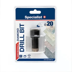 SPECIALIST+ M14 gyémántfúrókorona sarokcsiszolóra 20mm