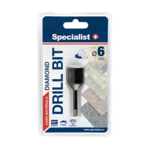 SPECIALIST+ M14 gyémántfúrókorona sarokcsiszolóra 6mm