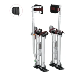 Ezüst álllítható aluminíum festő, gipszkartonozó gólyaláb 45-76cm